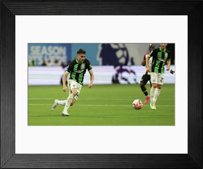 Framed Print : Pre-Season Showdown: Thrilling Match Action - Brentford vs. Brighton and Hove Albion at Mercedes-Benz Stadium (26JUL23) Framed Print : Pre-Season Showdown: Thrilling Match Action - Brentford vs. Brighton and Hove Albion at Mercedes-Benz Stadium (26JUL23)