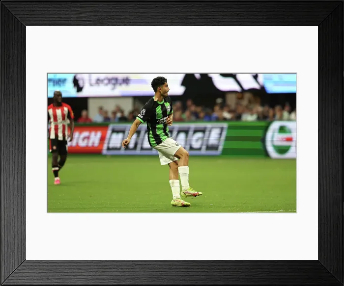 Framed Print : Pre-Season Clash: Brighton and Hove Albion vs. Brentford at Mercedes-Benz Stadium (26JUL23) Framed Print : Pre-Season Clash: Brighton and Hove Albion vs. Brentford at Mercedes-Benz Stadium (26JUL23)