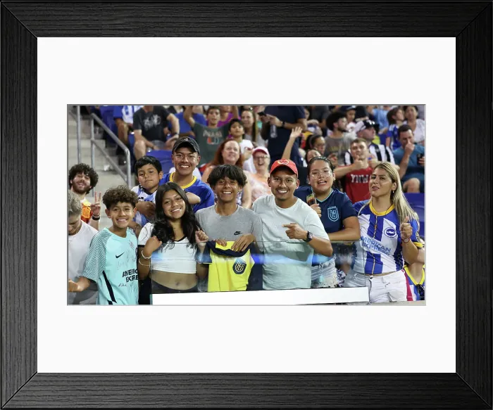 Framed Print : Brighton & Hove Albion vs. Newcastle United: Pre-Season Battle at Red Bull Arena (USA Tour 2023)