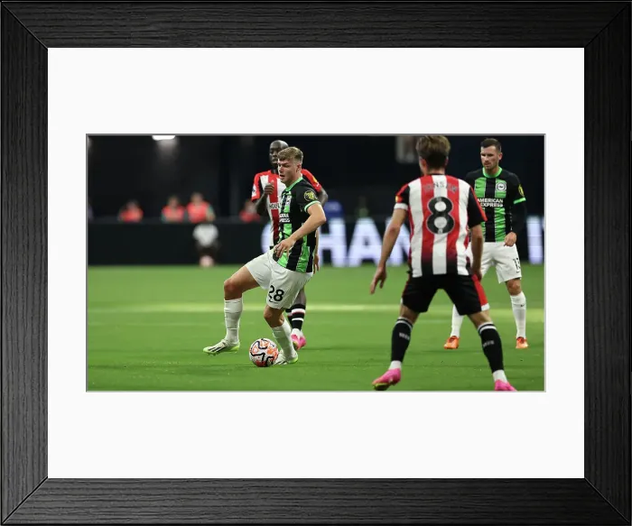 Framed Print : Pre-Season Showdown: Brentford vs. Brighton and Hove Albion at Mercedes-Benz Stadium (USA Tour 2023) Framed Print : Pre-Season Showdown: Brentford vs. Brighton and Hove Albion at Mercedes-Benz Stadium (USA Tour 2023)