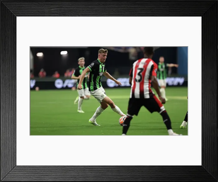 Framed Print : Brentford vs. Brighton and Hove Albion: Pre-Season Battle at Mercedes-Benz Stadium (USA Tour 2023) Framed Print : Brentford vs. Brighton and Hove Albion: Pre-Season Battle at Mercedes-Benz Stadium (USA Tour 2023)