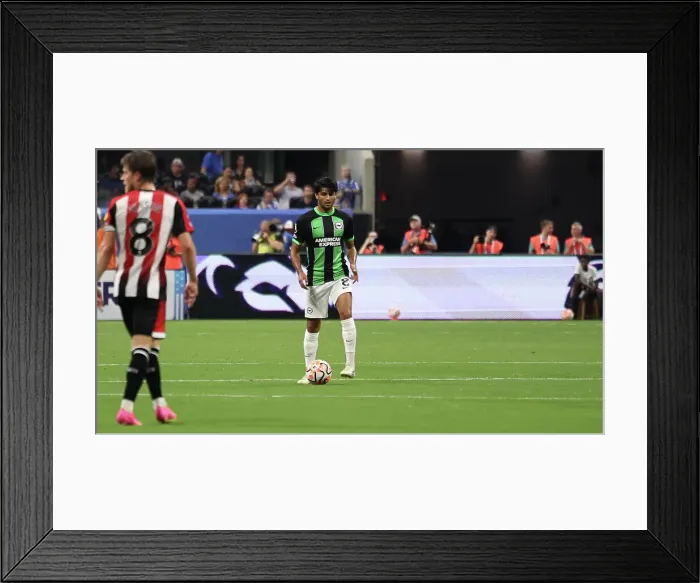 Framed Print : Pre-Season Showdown: Brentford vs. Brighton and Hove Albion at Mercedes-Benz Stadium (USA Tour 2023) Framed Print : Pre-Season Showdown: Brentford vs. Brighton and Hove Albion at Mercedes-Benz Stadium (USA Tour 2023)