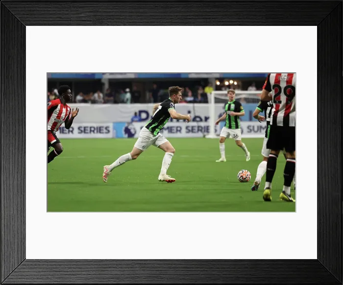 Framed Print : Brentford vs. Brighton & Hove Albion: Pre-Season Clash at Mercedes-Benz Stadium (USA Tour 2023) Framed Print : Brentford vs. Brighton & Hove Albion: Pre-Season Clash at Mercedes-Benz Stadium (USA Tour 2023)