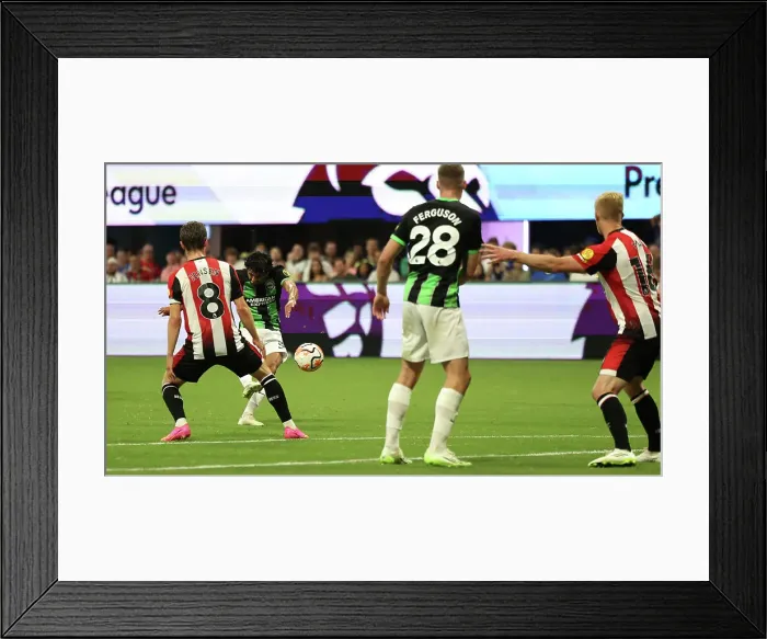 Framed Print : Brentford vs. Brighton and Hove Albion: Pre-Season Clash at Mercedes-Benz Stadium (USA Tour 2023) Framed Print : Brentford vs. Brighton and Hove Albion: Pre-Season Clash at Mercedes-Benz Stadium (USA Tour 2023)