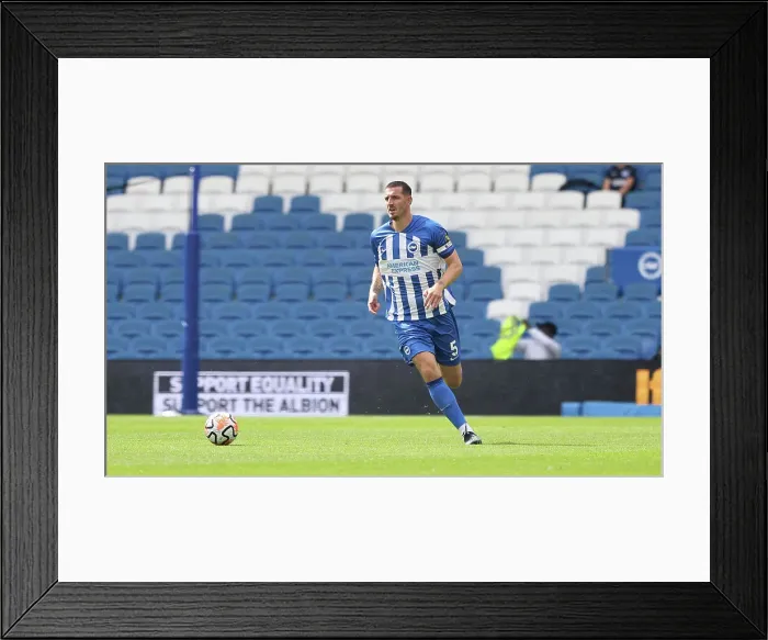 Framed Print : Brighton and Hove Albion v Rayo Vallenco Club Friendly 06AUG23 Framed Print : Brighton and Hove Albion v Rayo Vallenco Club Friendly 06AUG23