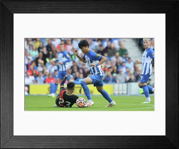 Framed Print : Brighton & Hove Albion vs. Rayo Vallecano: Pre-Season Friendly at American Express Community Stadium (August 6, 2023) Framed Print : Brighton & Hove Albion vs. Rayo Vallecano: Pre-Season Friendly at American Express Community Stadium (August 6, 2023)