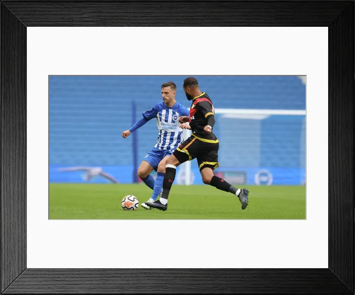 Framed Print : Brighton & Hove Albion vs. Rayo Vallecano: 2023 / 24 Pre-Season Friendly - American Express Community Stadium Framed Print : Brighton & Hove Albion vs. Rayo Vallecano: 2023 / 24 Pre-Season Friendly - American Express Community Stadium