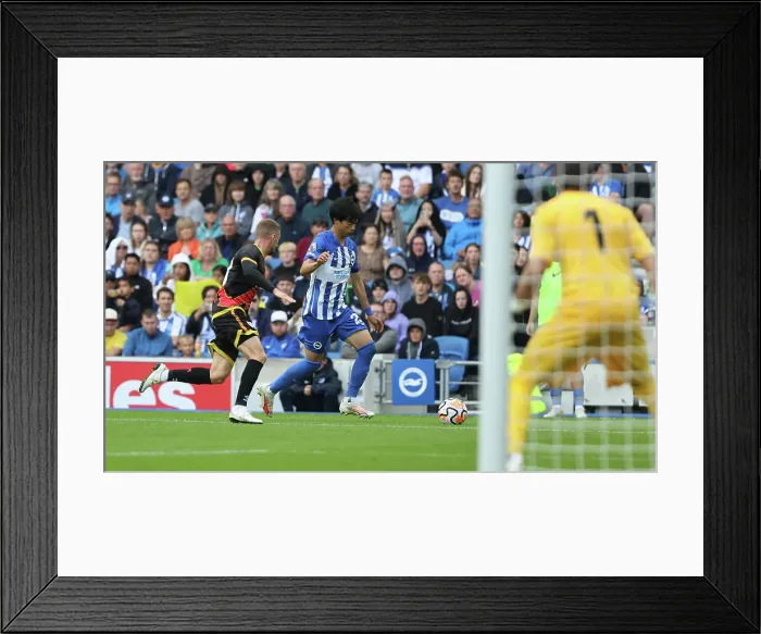 Framed Print : Brighton & Hove Albion vs. Rayo Vallecano: 2023 / 24 Season Friendly at American Express Community Stadium Framed Print : Brighton & Hove Albion vs. Rayo Vallecano: 2023 / 24 Season Friendly at American Express Community Stadium