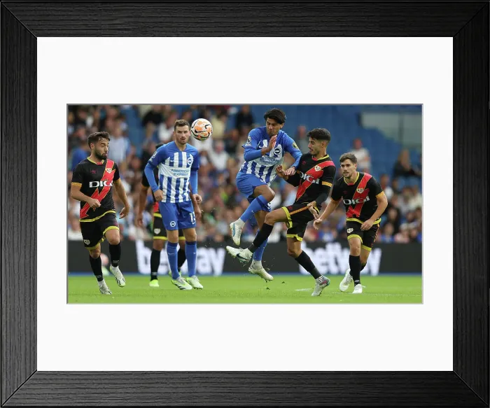 Framed Print : Brighton & Hove Albion vs. Rayo Vallecano: Pre-Season Friendly at American Express Community Stadium (August 6, 2023) Framed Print : Brighton & Hove Albion vs. Rayo Vallecano: Pre-Season Friendly at American Express Community Stadium (August 6, 2023)