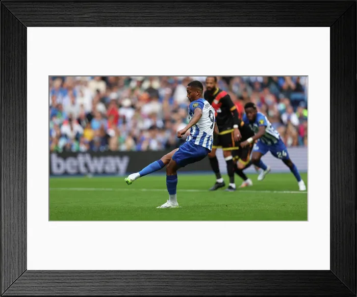 Framed Print : Brighton & Hove Albion vs. Rayo Vallecano: 2023 / 24 Pre-Season Friendly at American Express Community Stadium Framed Print : Brighton & Hove Albion vs. Rayo Vallecano: 2023 / 24 Pre-Season Friendly at American Express Community Stadium