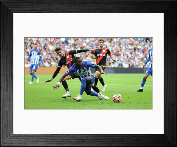 Framed Print : Brighton & Hove Albion vs Rayo Vallecano: 2023 / 24 Pre-Season Friendly at American Express Community Stadium Framed Print : Brighton & Hove Albion vs Rayo Vallecano: 2023 / 24 Pre-Season Friendly at American Express Community Stadium