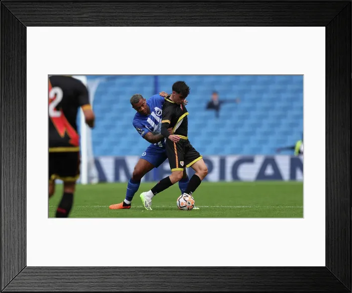 Framed Print : Match action during the club friendly match between Brighton and Hove Albion Framed Print : Match action during the club friendly match between Brighton and Hove Albion