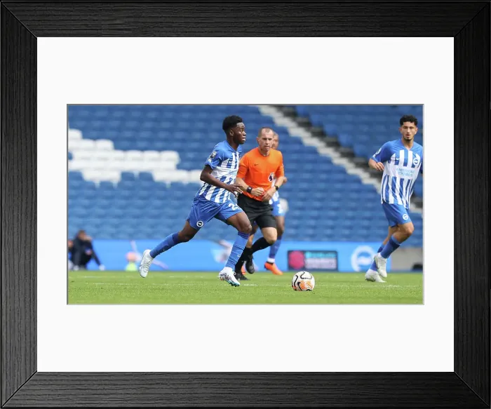 Framed Print : 2023 / 24 Pre-Season Friendly: Brighton & Hove Albion vs. Rayo Vallecano at American Express Community Stadium (6th August 2023) Framed Print : 2023 / 24 Pre-Season Friendly: Brighton & Hove Albion vs. Rayo Vallecano at American Express Community Stadium (6th August 2023)