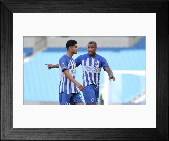 Framed Print : Brighton & Hove Albion vs. Rayo Vallecano: 2023 / 24 Pre-Season Friendly - American Express Community Stadium Framed Print : Brighton & Hove Albion vs. Rayo Vallecano: 2023 / 24 Pre-Season Friendly - American Express Community Stadium