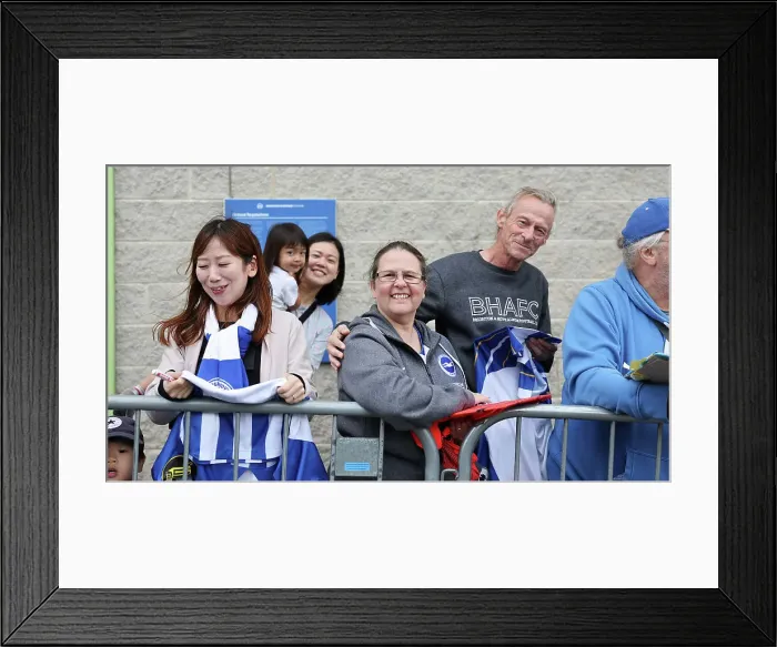 Framed Print : Premier League Clash: Brighton & Hove Albion vs. Luton Town (August 12, 2023)