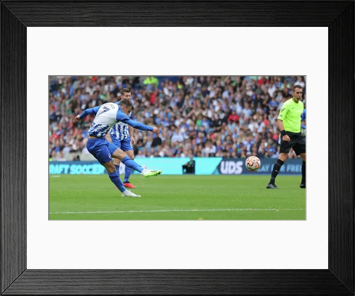 Framed Print : Brighton & Hove Albion vs. Luton Town: Intense Premier League Clash at American Express Stadium (12.08.23) Framed Print : Brighton & Hove Albion vs. Luton Town: Intense Premier League Clash at American Express Stadium (12.08.23)