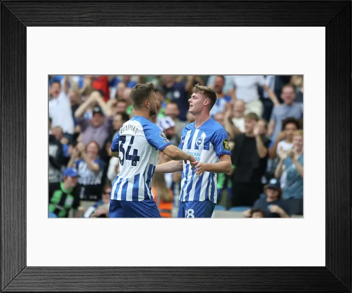 Framed Print : Premier League Showdown: Brighton & Hove Albion vs. Luton Town (12.08.23) Framed Print : Premier League Showdown: Brighton & Hove Albion vs. Luton Town (12.08.23)