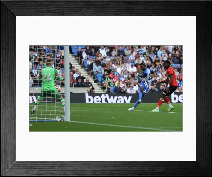 Framed Print : Premier League Showdown: Brighton & Hove Albion vs. Luton Town (August 12, 2023) Framed Print : Premier League Showdown: Brighton & Hove Albion vs. Luton Town (August 12, 2023)