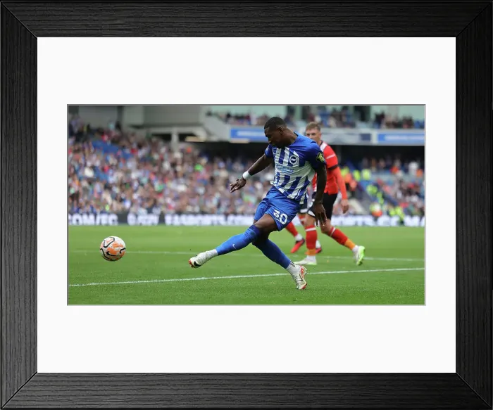 Framed Print : Premier League Clash: Brighton & Hove Albion vs. Luton Town (12Aug23) Framed Print : Premier League Clash: Brighton & Hove Albion vs. Luton Town (12Aug23)