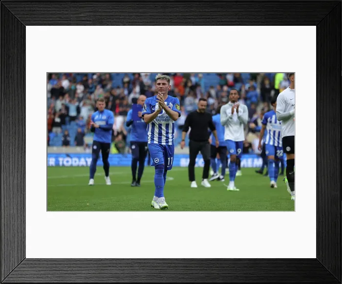 Framed Print : Brighton & Hove Albion vs. Luton Town: Clash at the American Express Stadium (Premier League, August 12, 2023) Framed Print : Brighton & Hove Albion vs. Luton Town: Clash at the American Express Stadium (Premier League, August 12, 2023)