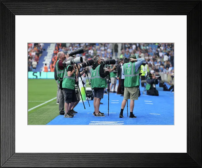 Framed Print : Premier League Clash: Brighton & Hove Albion vs. Luton Town (12Aug23) Framed Print : Premier League Clash: Brighton & Hove Albion vs. Luton Town (12Aug23)