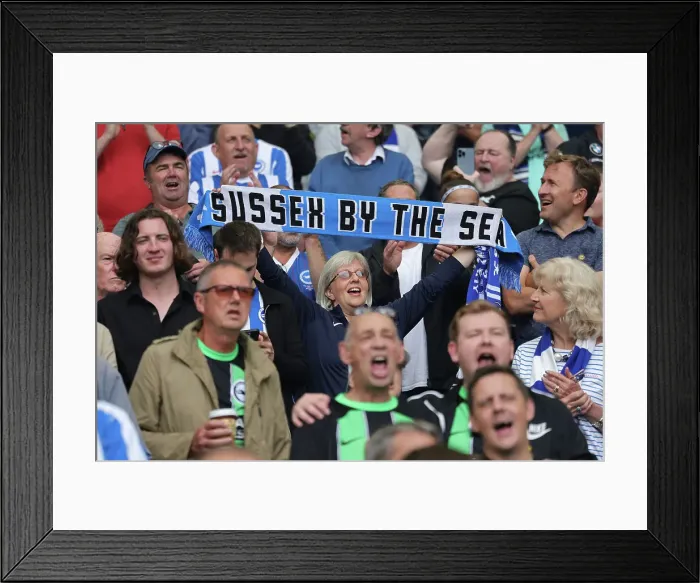 Framed Print : Premier League Clash: Brighton & Hove Albion vs. Luton Town (12Aug23) Framed Print : Premier League Clash: Brighton & Hove Albion vs. Luton Town (12Aug23)