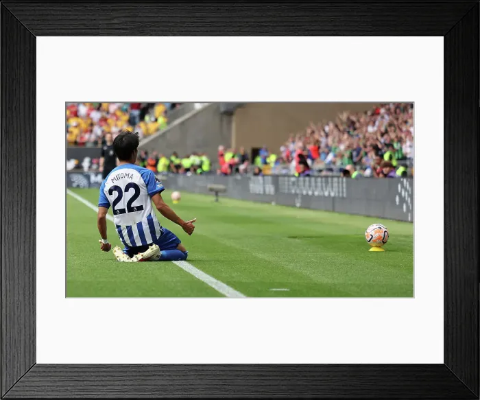Framed Print : Clash in the Premier League: Wolverhampton Wanderers vs. Brighton and Hove Albion (19th August 2023) Framed Print : Clash in the Premier League: Wolverhampton Wanderers vs. Brighton and Hove Albion (19th August 2023)