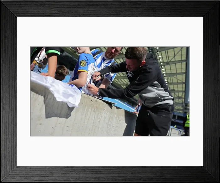 Framed Print : Clash in the Premier League: Brighton & Hove Albion vs. West Ham United (26AUG23) - American Express Stadium Framed Print : Clash in the Premier League: Brighton & Hove Albion vs. West Ham United (26AUG23) - American Express Stadium