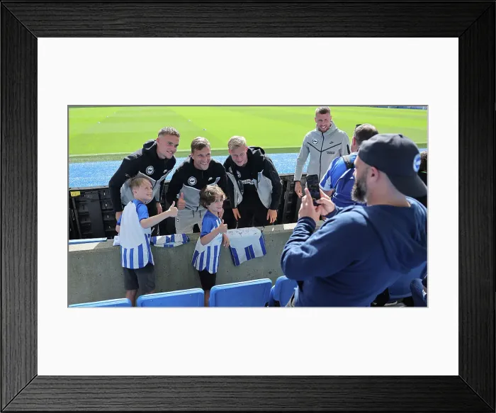 Framed Print : 2023 / 24 Premier League: A Fighting Start - Brighton & Hove Albion vs. West Ham United at American Express Stadium Framed Print : 2023 / 24 Premier League: A Fighting Start - Brighton & Hove Albion vs. West Ham United at American Express Stadium
