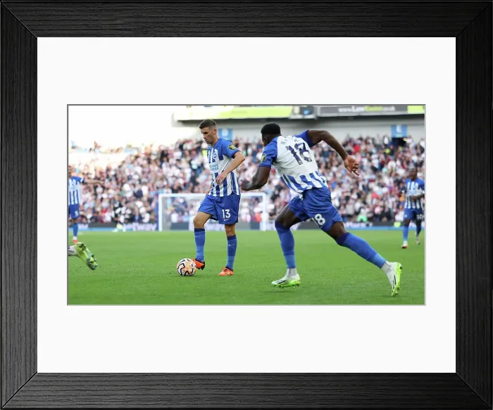 Framed Print : Brighton vs. West Ham: Intense Battle in the 2023 / 24 Premier League at American Express Stadium Framed Print : Brighton vs. West Ham: Intense Battle in the 2023 / 24 Premier League at American Express Stadium