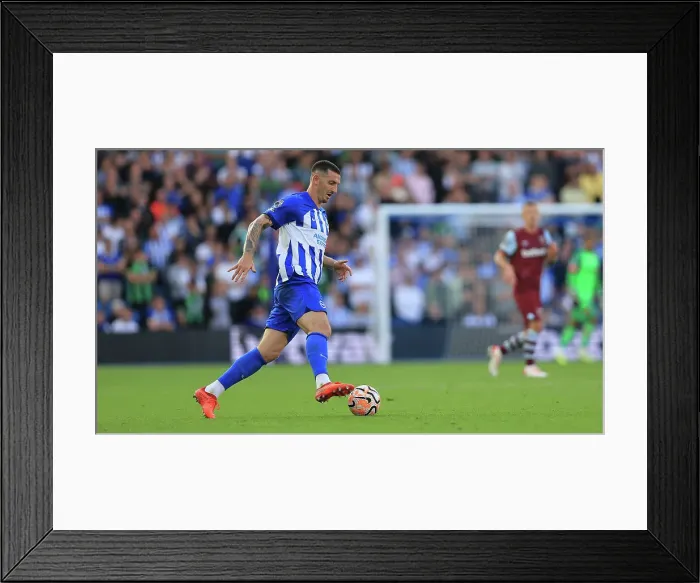 Framed Print : Intense Clash: Brighton & Hove Albion vs. West Ham United (Premier League, 26AUG23) - Match Action at the American Express Stadium Framed Print : Intense Clash: Brighton & Hove Albion vs. West Ham United (Premier League, 26AUG23) - Match Action at the American Express Stadium