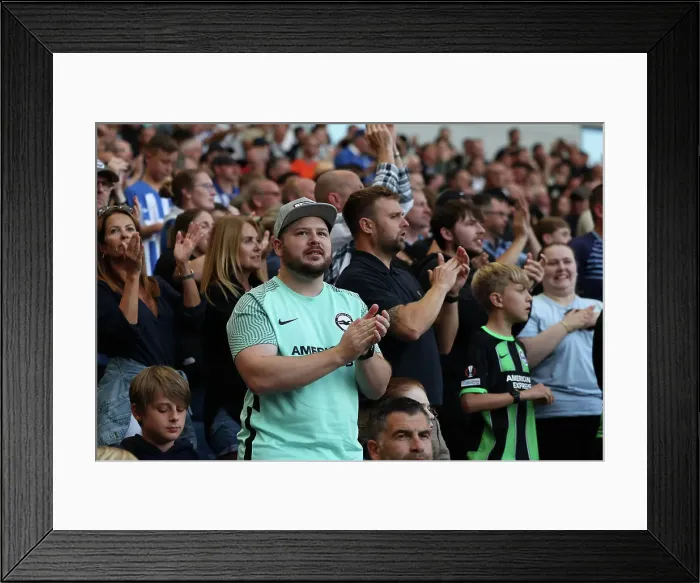 Framed Print : Premier League Showdown: Brighton & Hove Albion vs. West Ham United (26AUG23) Framed Print : Premier League Showdown: Brighton & Hove Albion vs. West Ham United (26AUG23)