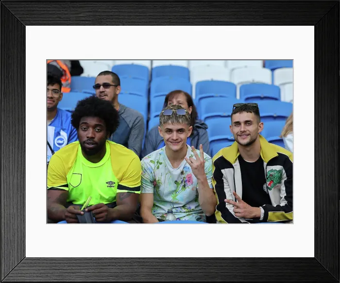Framed Print : Intense Premier League Clash: Brighton & Hove Albion vs. West Ham United (2023 / 24) - American Express Stadium Framed Print : Intense Premier League Clash: Brighton & Hove Albion vs. West Ham United (2023 / 24) - American Express Stadium