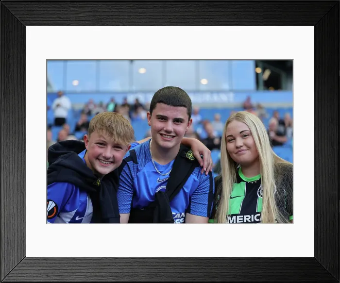 Framed Print : 2023 / 24 Premier League: Intense Battle between Brighton & Hove Albion and West Ham United at American Express Stadium Framed Print : 2023 / 24 Premier League: Intense Battle between Brighton & Hove Albion and West Ham United at American Express Stadium