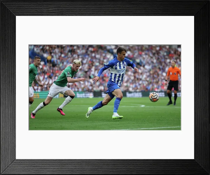 Framed Print : Intense Premier League Showdown: Brighton & Hove Albion vs. Newcastle United (02SEP23) Framed Print : Intense Premier League Showdown: Brighton & Hove Albion vs. Newcastle United (02SEP23)
