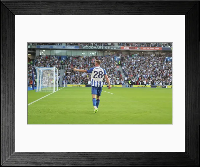 Framed Print : 2023 / 24 Premier League: Brighton & Hove Albion vs. Newcastle United - Clash at American Express Stadium Framed Print : 2023 / 24 Premier League: Brighton & Hove Albion vs. Newcastle United - Clash at American Express Stadium