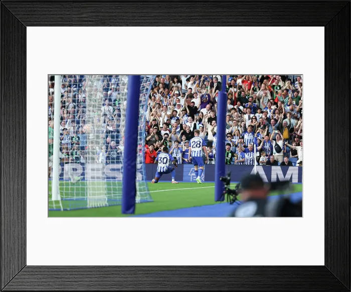 Framed Print : Intense Premier League Clash: Brighton & Hove Albion vs. Newcastle United (02SEP23) Framed Print : Intense Premier League Clash: Brighton & Hove Albion vs. Newcastle United (02SEP23)