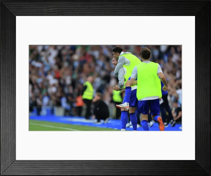Framed Print : Premier League Battle: Brighton & Hove Albion vs. Newcastle United (02SEP23) Framed Print : Premier League Battle: Brighton & Hove Albion vs. Newcastle United (02SEP23)