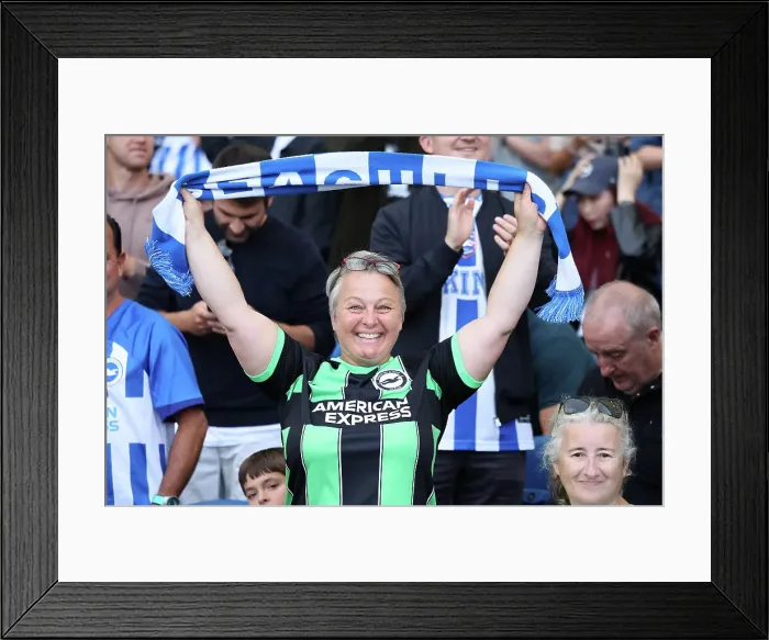 Framed Print : Intense Premier League Showdown: Brighton & Hove Albion vs. Newcastle United (02SEP23) Framed Print : Intense Premier League Showdown: Brighton & Hove Albion vs. Newcastle United (02SEP23)