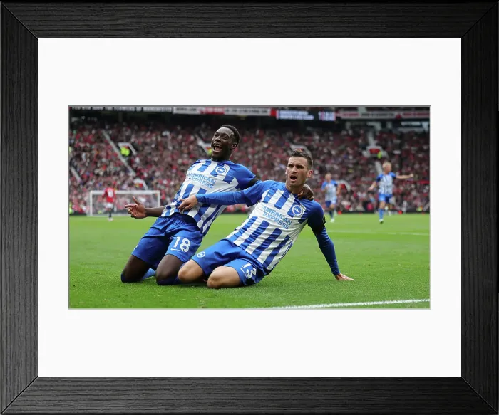 Framed Print : Premier League Showdown: Manchester United vs. Brighton & Hove Albion (16SEP23) - Old Trafford Battle Framed Print : Premier League Showdown: Manchester United vs. Brighton & Hove Albion (16SEP23) - Old Trafford Battle