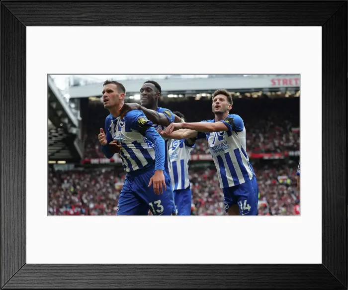 Framed Print : Premier League Battle: Manchester United vs. Brighton & Hove Albion (16SEP23) - Old Trafford Showdown Framed Print : Premier League Battle: Manchester United vs. Brighton & Hove Albion (16SEP23) - Old Trafford Showdown