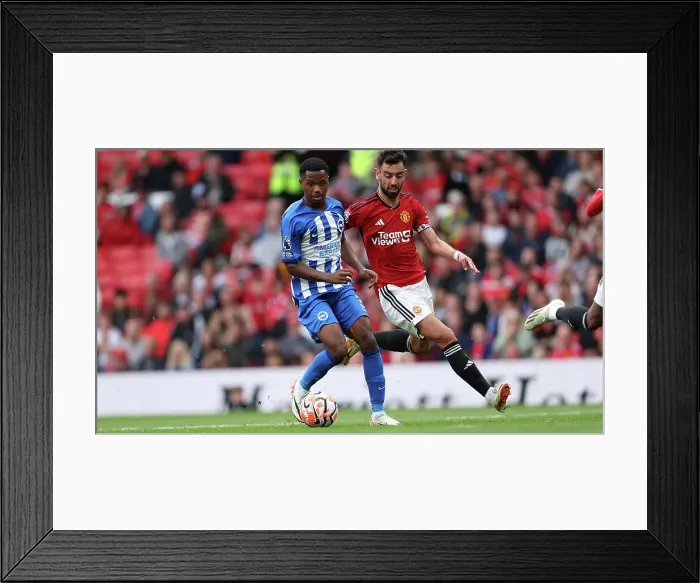 Framed Print : Intense Premier League Showdown: Manchester United vs. Brighton and Hove Albion (16SEP23) Framed Print : Intense Premier League Showdown: Manchester United vs. Brighton and Hove Albion (16SEP23)