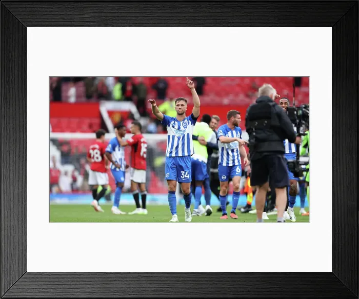 Framed Print : Intense Premier League Showdown: Manchester United vs. Brighton and Hove Albion (16SEP23) Framed Print : Intense Premier League Showdown: Manchester United vs. Brighton and Hove Albion (16SEP23)