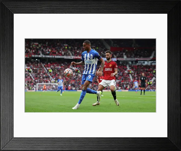 Framed Print : 16SEP23: Premier League Showdown - Manchester United vs. Brighton & Hove Albion at Old Trafford Framed Print : 16SEP23: Premier League Showdown - Manchester United vs. Brighton & Hove Albion at Old Trafford