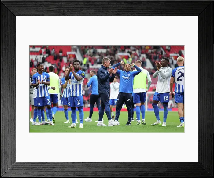 Framed Print : Intense Premier League Showdown: Manchester United vs. Brighton and Hove Albion (16SEP23) Framed Print : Intense Premier League Showdown: Manchester United vs. Brighton and Hove Albion (16SEP23)