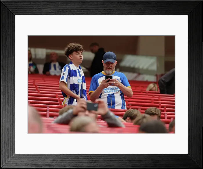 Framed Print : Intense Premier League Showdown: Manchester United vs. Brighton and Hove Albion (16SEP23) Framed Print : Intense Premier League Showdown: Manchester United vs. Brighton and Hove Albion (16SEP23)