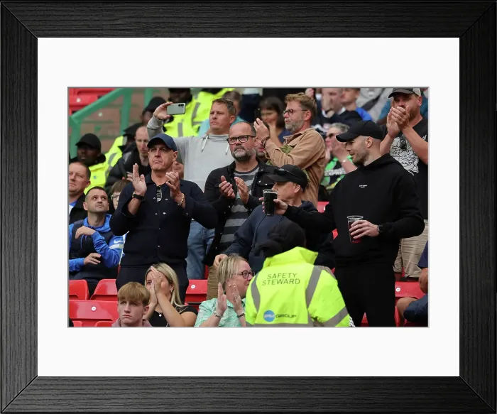 Framed Print : Intense Premier League Showdown: Manchester United vs. Brighton & Hove Albion (16SEP23)