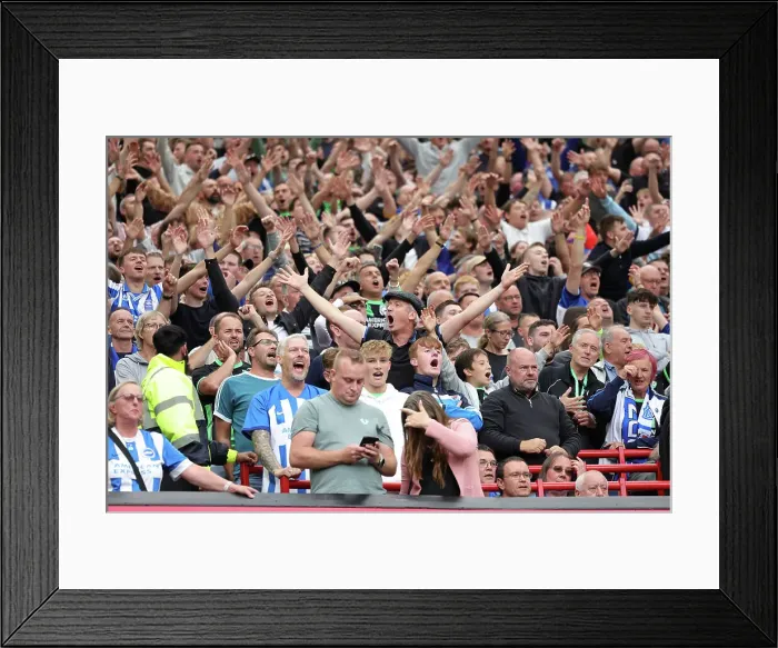 Framed Print : Intense Premier League Showdown: Manchester United vs. Brighton and Hove Albion at Old Trafford (16SEP23) Framed Print : Intense Premier League Showdown: Manchester United vs. Brighton and Hove Albion at Old Trafford (16SEP23)