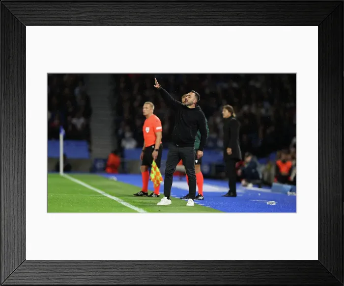 Framed Print : Brighton & Hove Albion vs AEK Athens: Europa League Group B Clash, September 2023 Framed Print : Brighton & Hove Albion vs AEK Athens: Europa League Group B Clash, September 2023