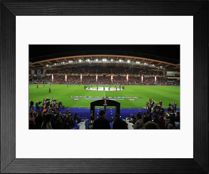 Framed Print : Brighton & Hove Albion vs AEK Athens: Europa League Group B Clash (21SEP23) Framed Print : Brighton & Hove Albion vs AEK Athens: Europa League Group B Clash (21SEP23)